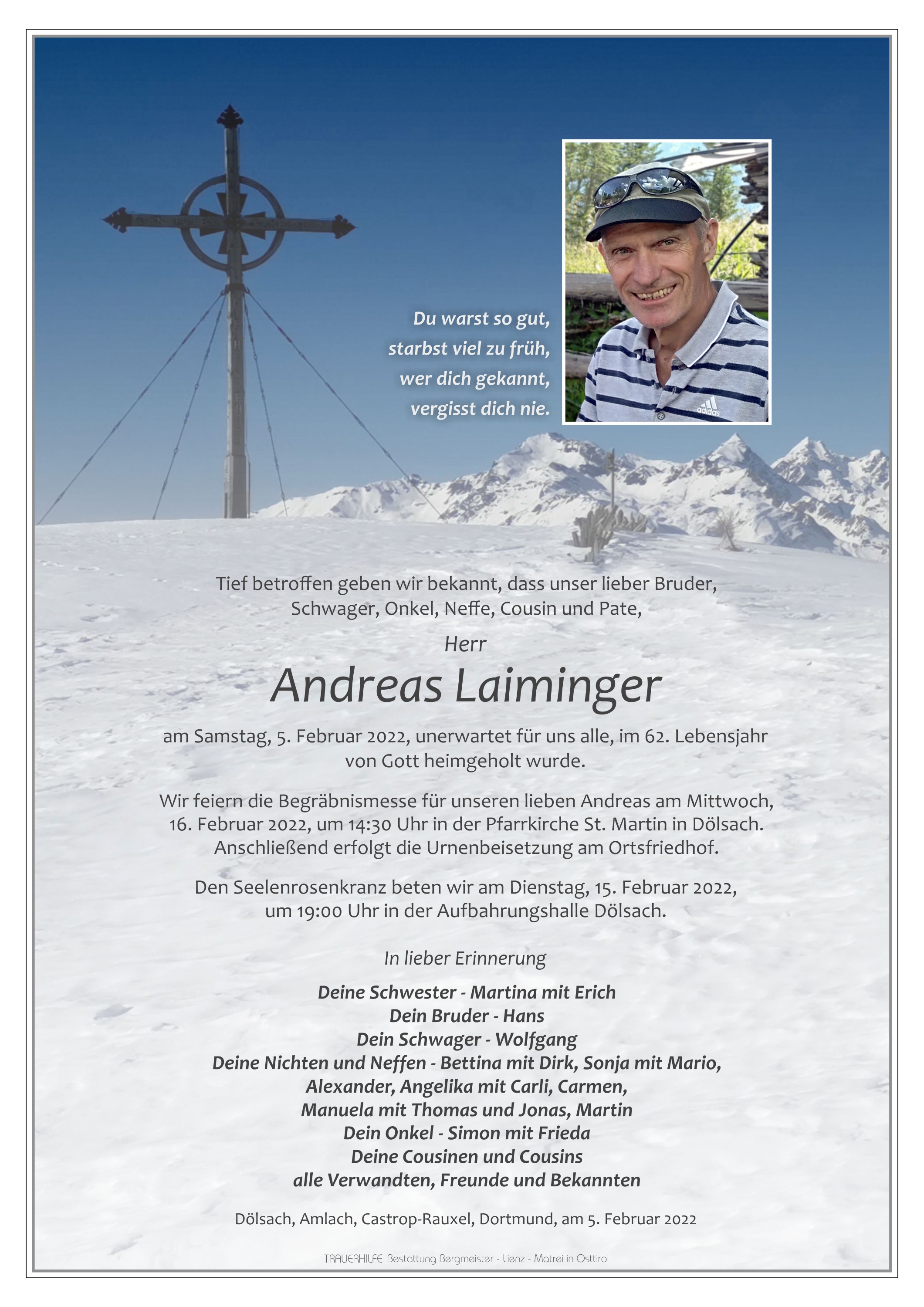 Parte Laiminger Andreas