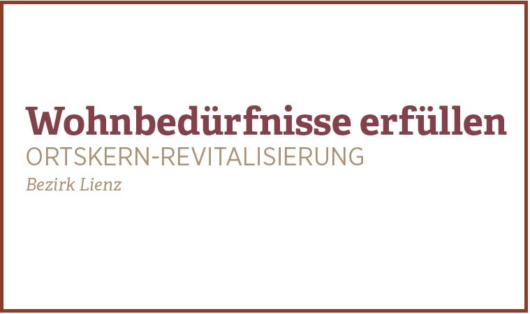LEERSTAND BELEBEN. NEUES ENTSTEHEN LASSEN.